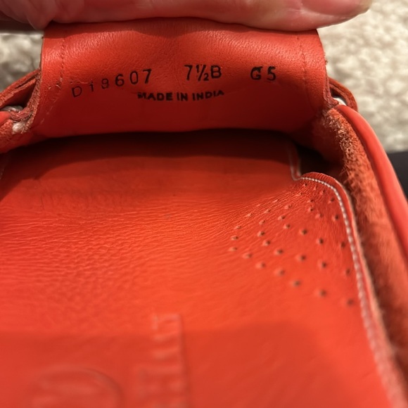Cole Haan Drivers Flats Mules Coral Color - Picture 6 of 6